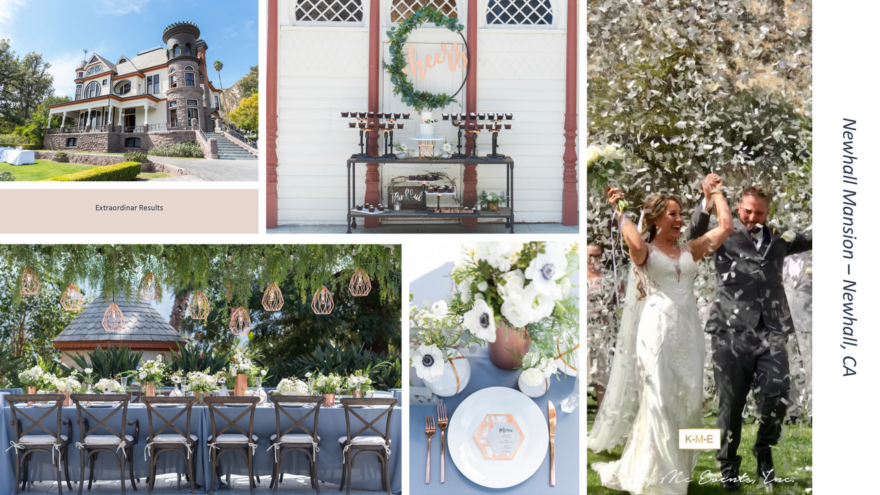 Newhall Mansion Wedding Newhall California