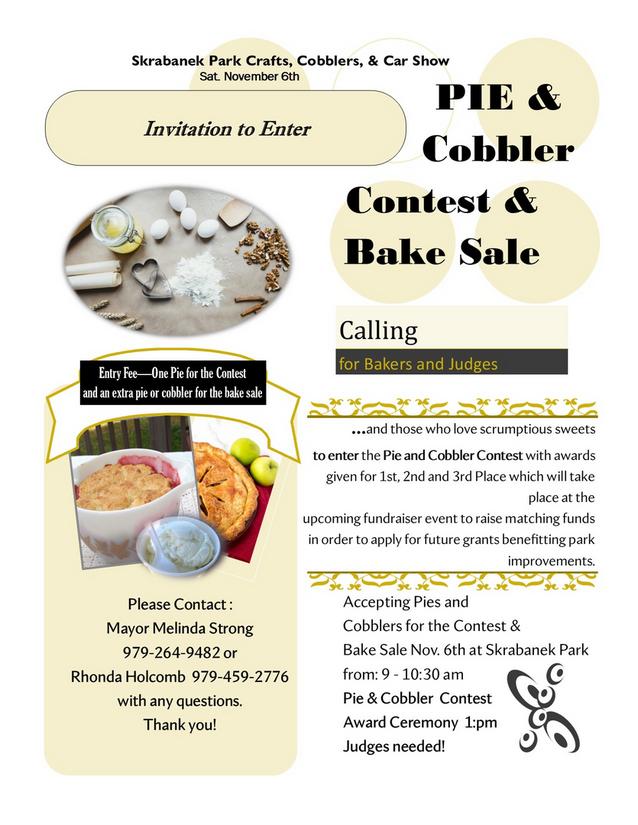 Pie Contest Flyer