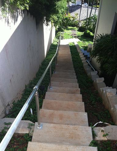 Aluminum handrail Honolulu