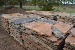 STIGLER STONE ROCK ROCKS FLAGSTONE PATIO EDGER CHOP BLOCK EASTER OKLAHOMA STONE HASKELL