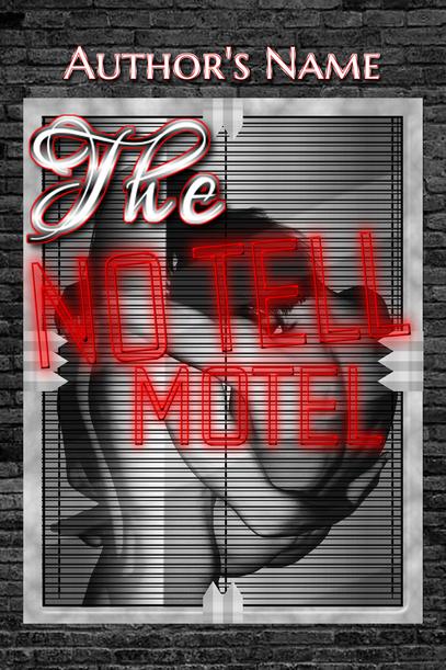 The No-Tell Motel eBook cover for sale contact Donna Cook at mixedmediaart@yahoo.com or by phone 812-662-5121