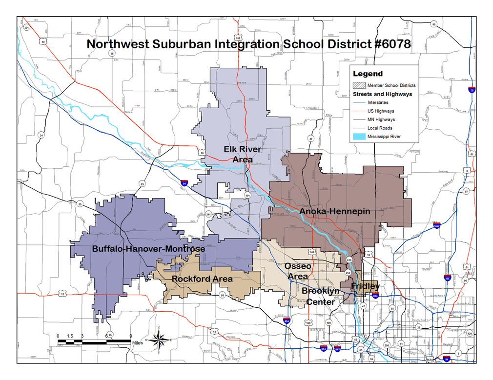 District 196 Boundary Map About