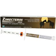 Zimecterin Gold Equine Horse Dewormer with Ivemectin / Praziquantel .26 oz