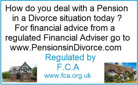 Advice on Pensions regards to divorce