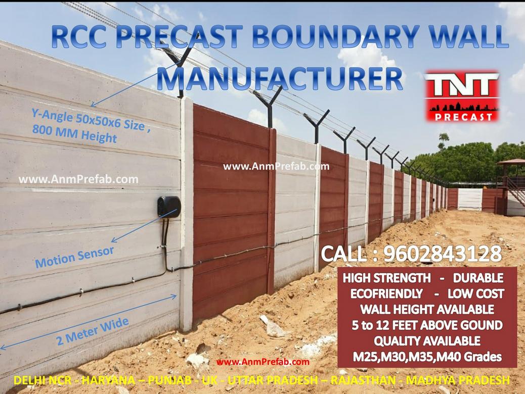 Precast Boundary Wall Manufacturer Jaipur Precast Boundary Wall ...