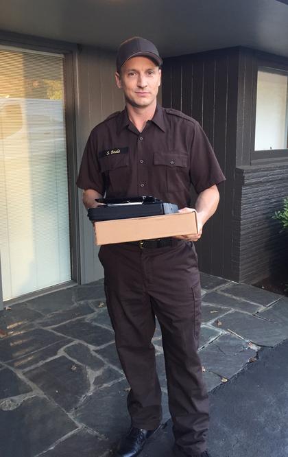 Delivery Package Driver, UPS or Fed-Ex type