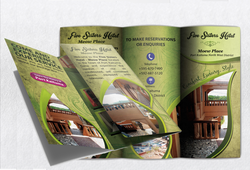 Eurada Print designs your Hotel Brochure from SCRATCH. No templates...and better Quality and Prices