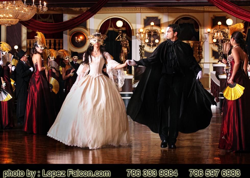The Phantom Of The Opera Dance Party Parties Miami Stage Decoration Video Quinces Pghotography