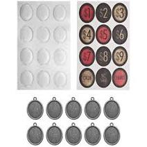 Tim Holtz Idea-Ology .25 Metal Ring W/Brad Fastener, 9/Pkg (TH93060) –  Only One Life Creations