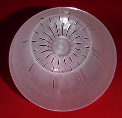 best clear 5 inch orchid saucer with clear plastic orchid pot 4 inch round slots small cone extra drainage air circulation