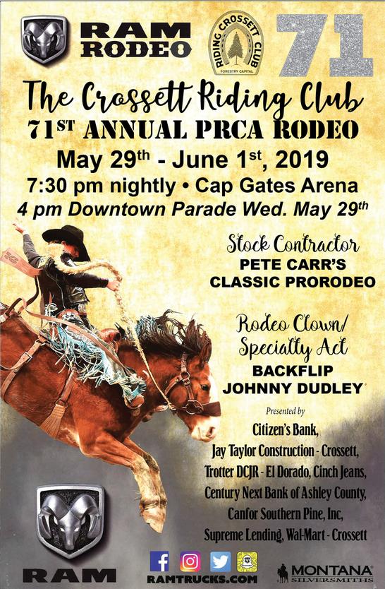 Crossett Riding Club Crossett Riding Club PRCA Rodeo