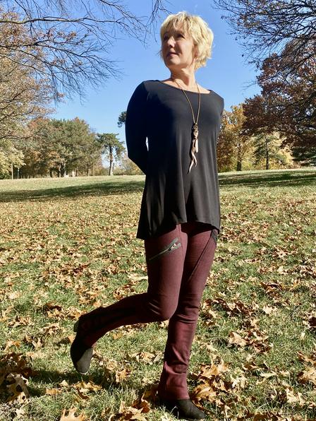 How to Wear Brown Leggings - I do deClaire