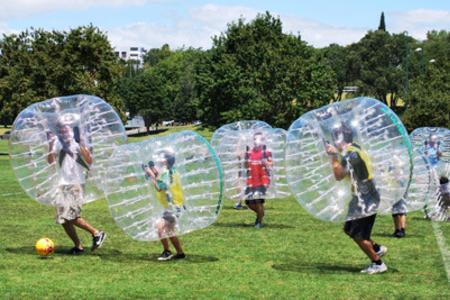 bubble soccer for all ages