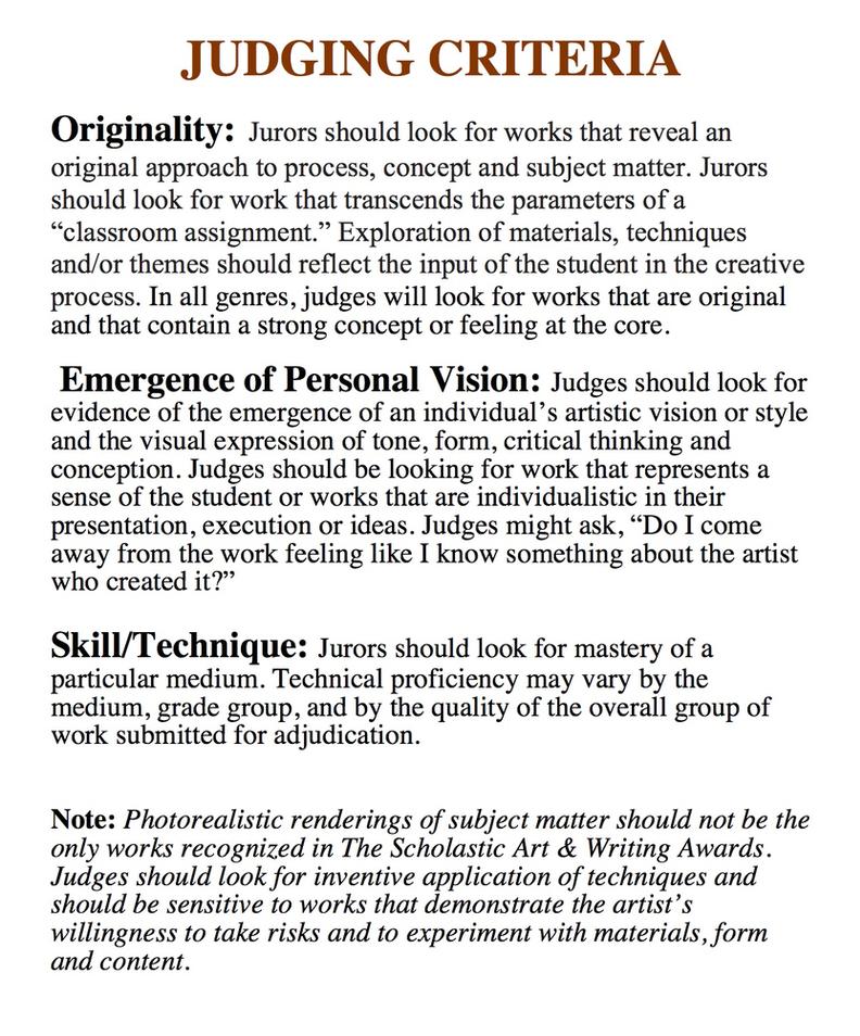 Judging Criteria