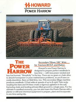 Howard Power Harrow Brochure