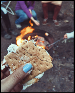 campfire s'mores