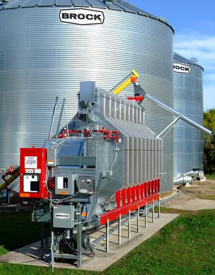 Brock grain drying & conditioning equipment from Agri Equiment Service & Michigan Mill Equipment