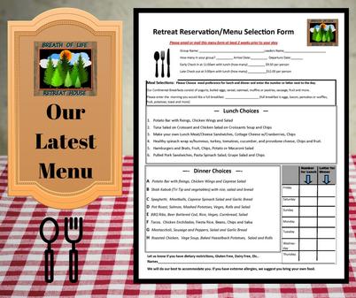 October menu 2017