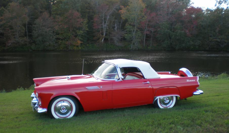 1956 Ford Thunderbird S Original Interior Photos