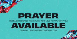 prayer requests button