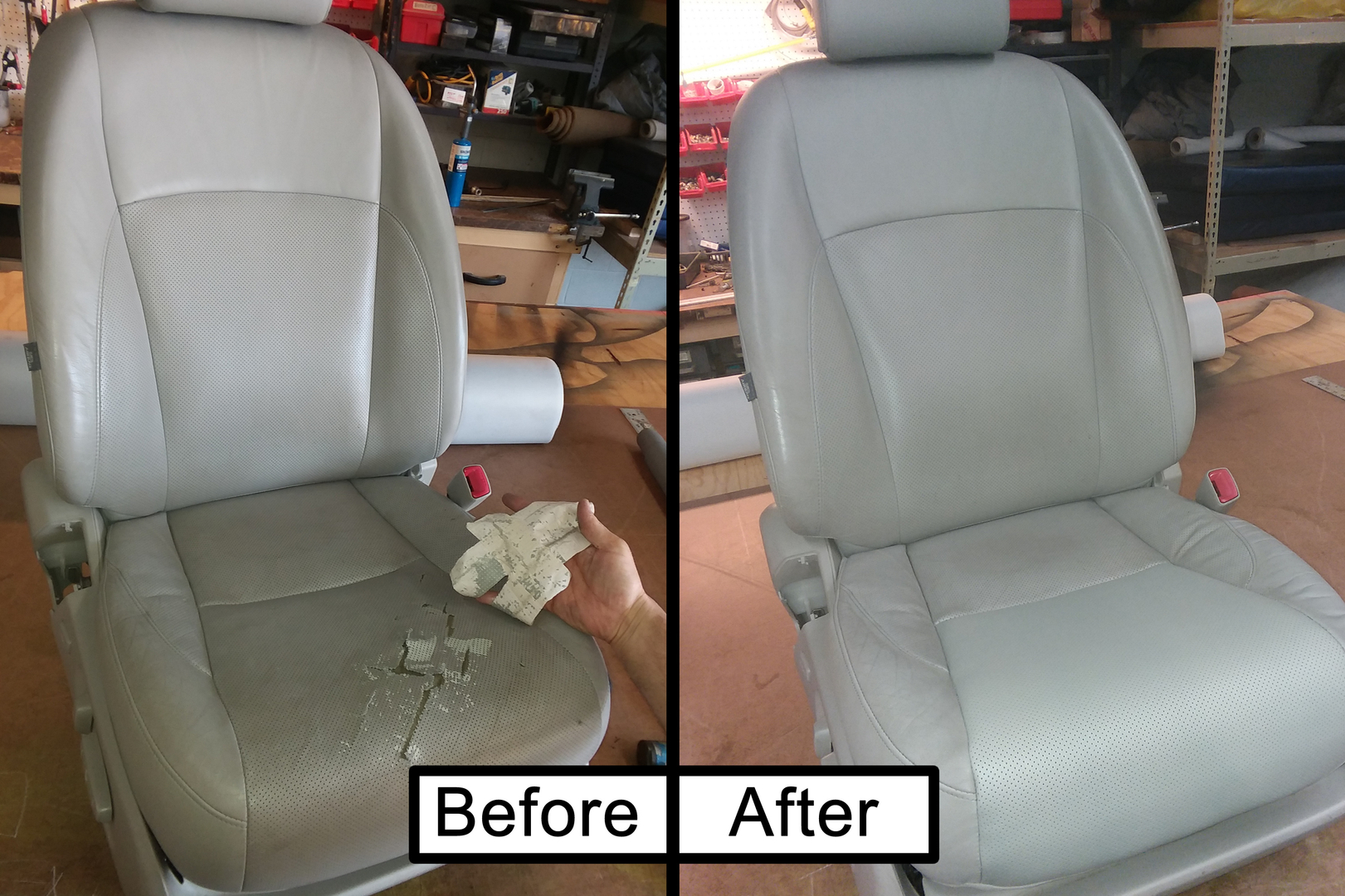 AUTOMOTIVE UPHOLSTERY REPAIR