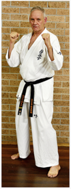 Kyokushinkai Sensei Dr John Pyne Sandan (3rd Dan Blackbelt) Gymea Dojo instructor