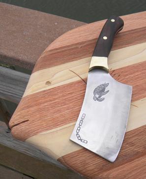 How to make a High quality DIY Cleaver knife. FREE step by step instructions. www.DIYeasycrafts.com