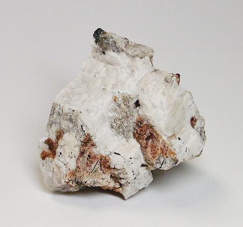 Eudialyte & Analcime crystals - Poudrette quarry, Mont Saint-Hilaire, Québec, Canada