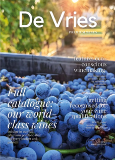 De Vries Premium Wines Magazine Catalogue December 2022 Edition