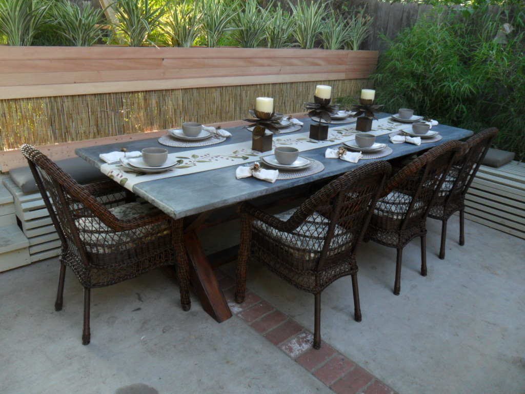 Extra Large 6ft Square Rustic Dining Table With Trestle Style Cross Leg  Base, Handmade From Reclaimed Wood 12 Seater 