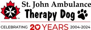 Logo for St. John Ambulance Therapy Dog