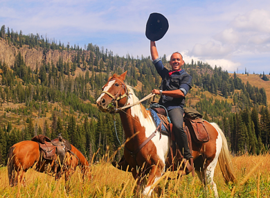 Camping horseback riding sale