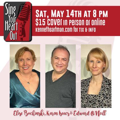 Elise Bochinski, Karen Isaacs, Mimi Falsey and Edward O'Neill in "Sing Your Heart Out"