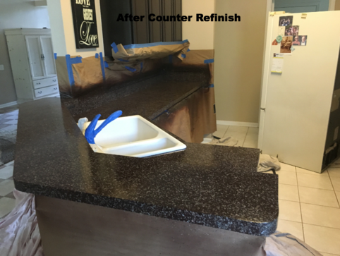 countertop refinishing