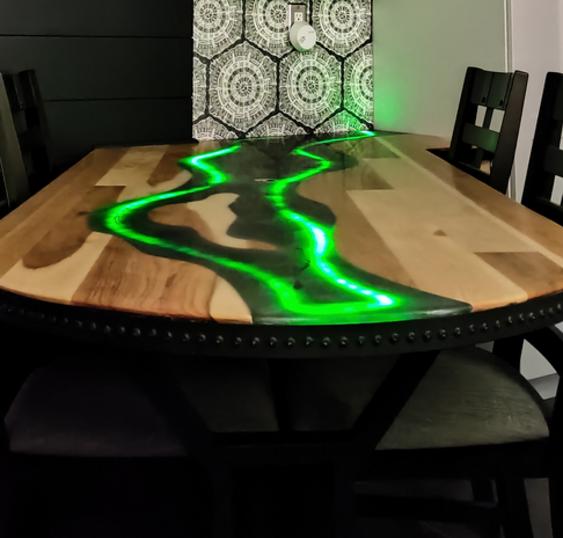 EPOXY RIVER TABLE