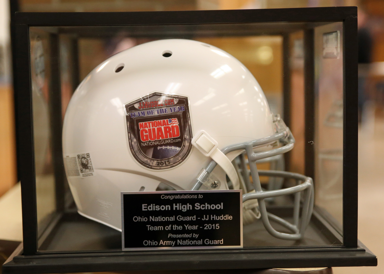 Edison High School Trophy Case