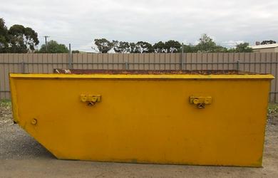 6 cubic metre skip bins