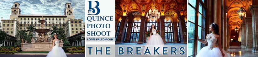 THE BREAKERS HOTEL QUINCEANERA PARTY PALM BEACH QUINCEANERA QUINCE 15 ANOS PHOTOGRAPHY VIDEO DRESSES PHOTO SHOOT PARTIES WEST PALM BEACH FLORIDA USA