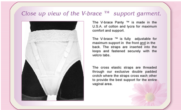 Vulvar Veins V-Brace by Fembrace ​Prolapse Vulvar Veins