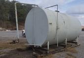 Used Equipment: Fuel Tank for Asphalt Plants. 8 x 8 tank Skidded - 7' wide Piping intact