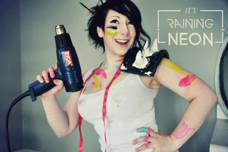 Geekpin Entertainment, The Geekpin, Woman Crush Wednesday, WCW, Cosplay, Cosplayer, It's Raining Neon