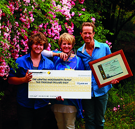 winning the sustainability award of the west australian community and regional awards 2012
