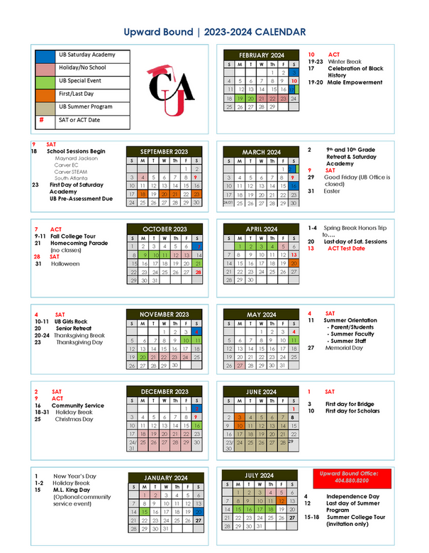 Calendar (Upward Bound)