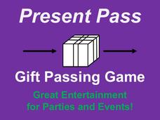 Present Pass Gift Passing Party Game
