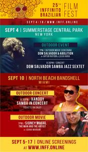 Miami Events; Brazilian Film Festival; Films; Music; Entertainment; Outdoors Activity; Family events