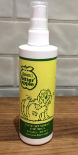 Bitter apple outlet spray on hands