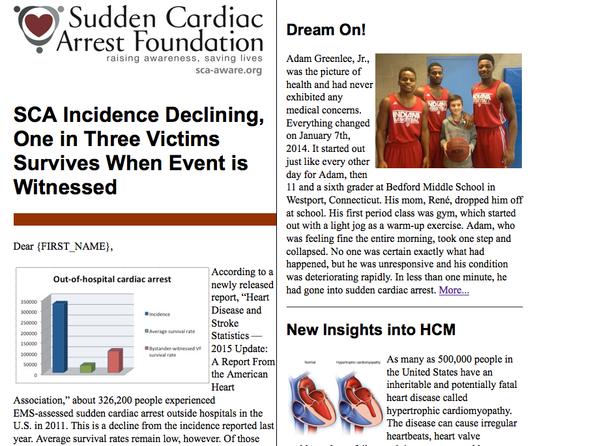 Latest Statistics  Sudden Cardiac Arrest Foundation