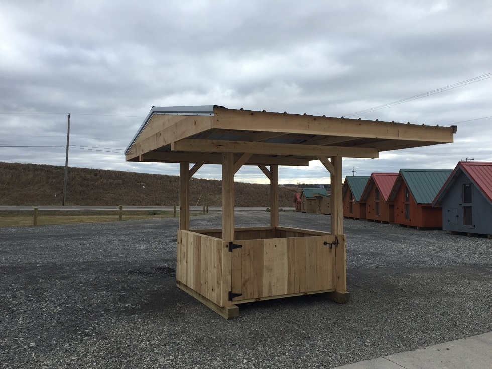 Outdoor Hay Feeders