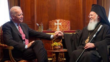 Patriarch and the President of the United States of America Joe Biden - Bahadir Gezer