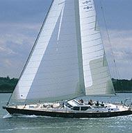 Oyster sailing yacht